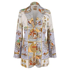 Hermes Vintage Jacket Mont Saint Michel Blazer 40