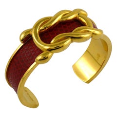 Hermes Vintage Knot Cuff Bracelet