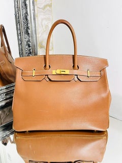 Hermes Birkin 35 en cuir vintage