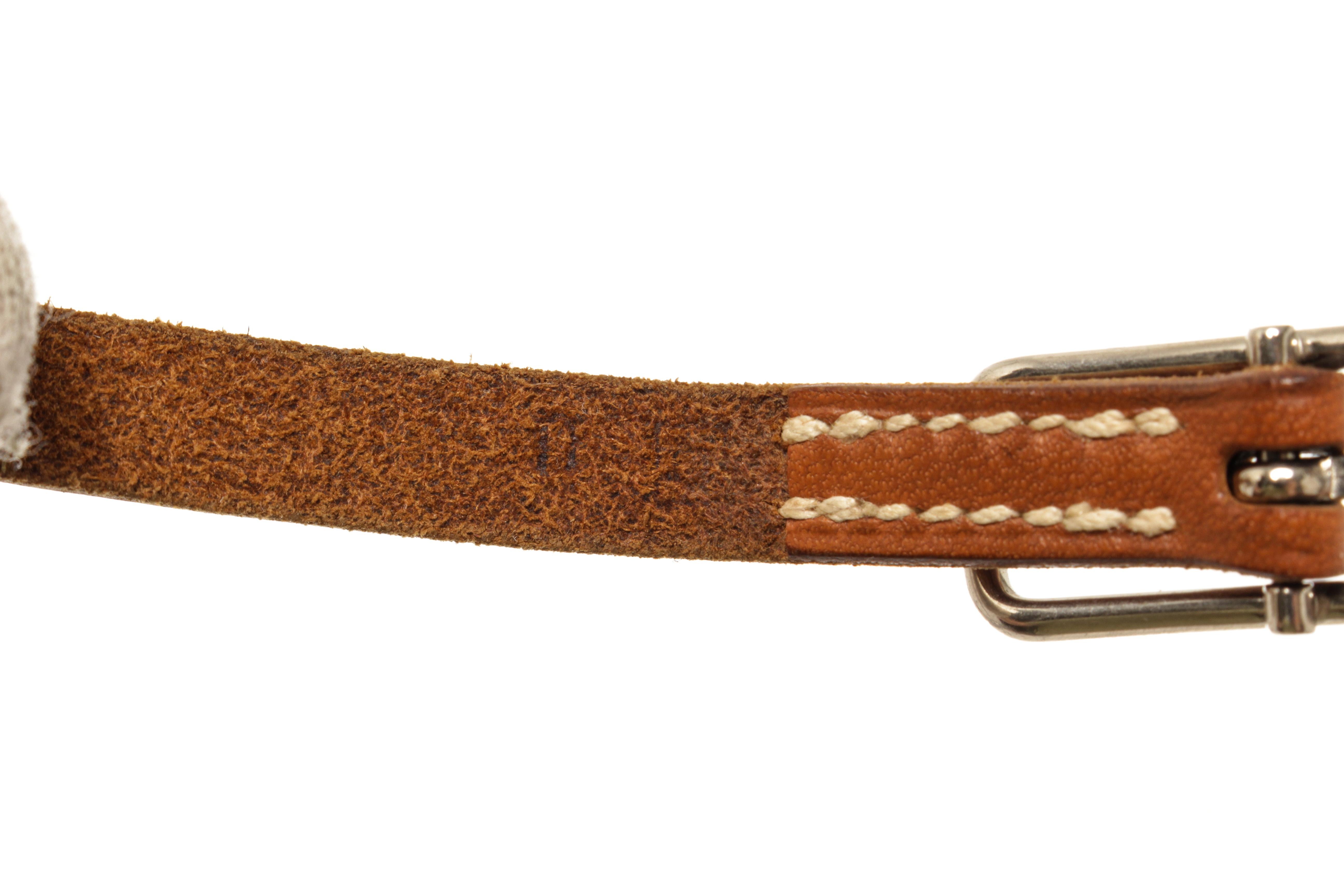 Hermes Vintage Leather Wrap Bracelet 1