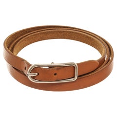 Hermes Vintage Leather Wrap Bracelet
