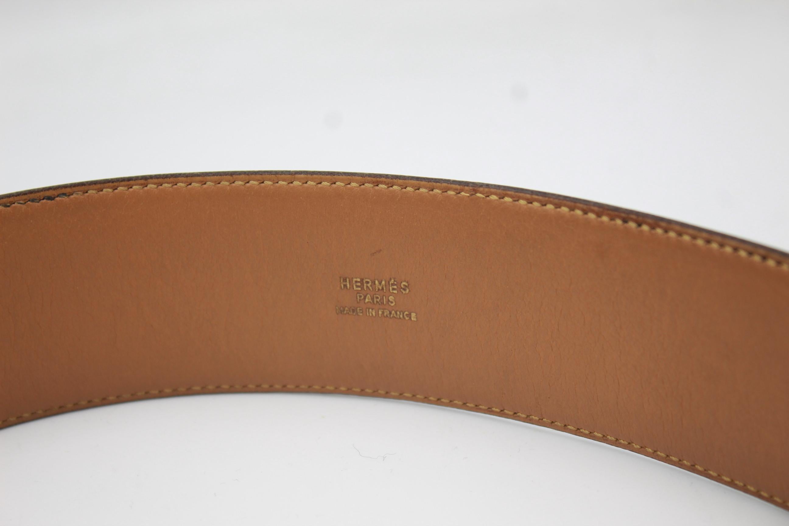 hermes medor belt