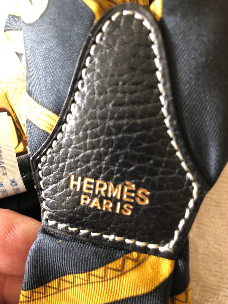 Hermes Vintage Mens Silk Scarf Suspenders For Sale at 1stDibs vintage