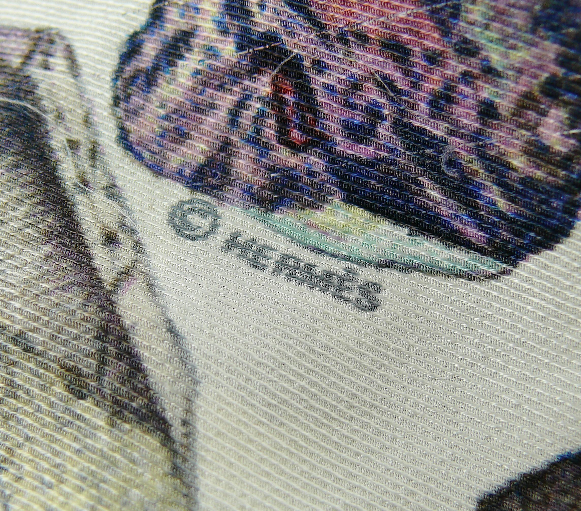 Hermes Vintage Mineraux Silk Shirt Blouse 1
