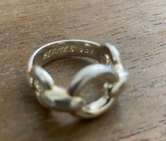 Hermès Vintage Mors Silver Ring
