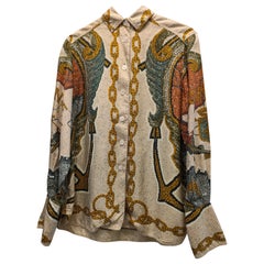 Hermés vintage mosaic shirt size 38