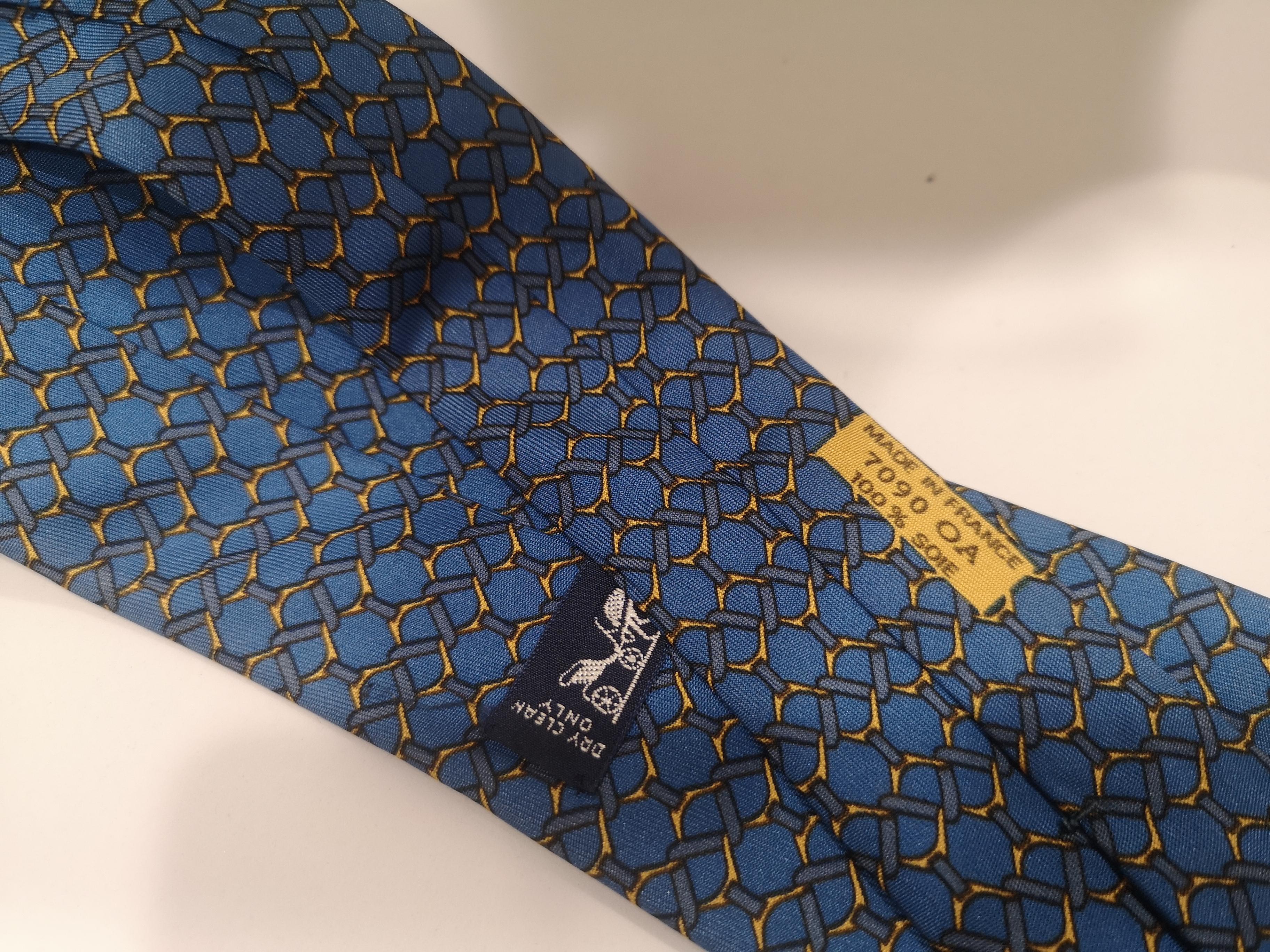 Hermes Vintage multicoloured tie 1