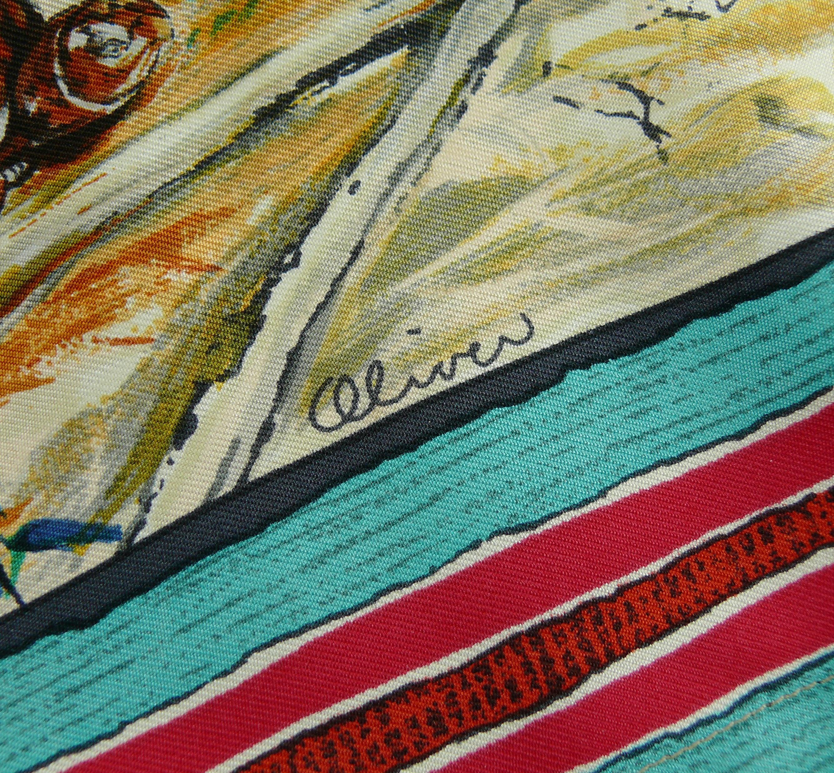 Hermes Vintage Native American Indian Shirt by Kermit Oliver 6