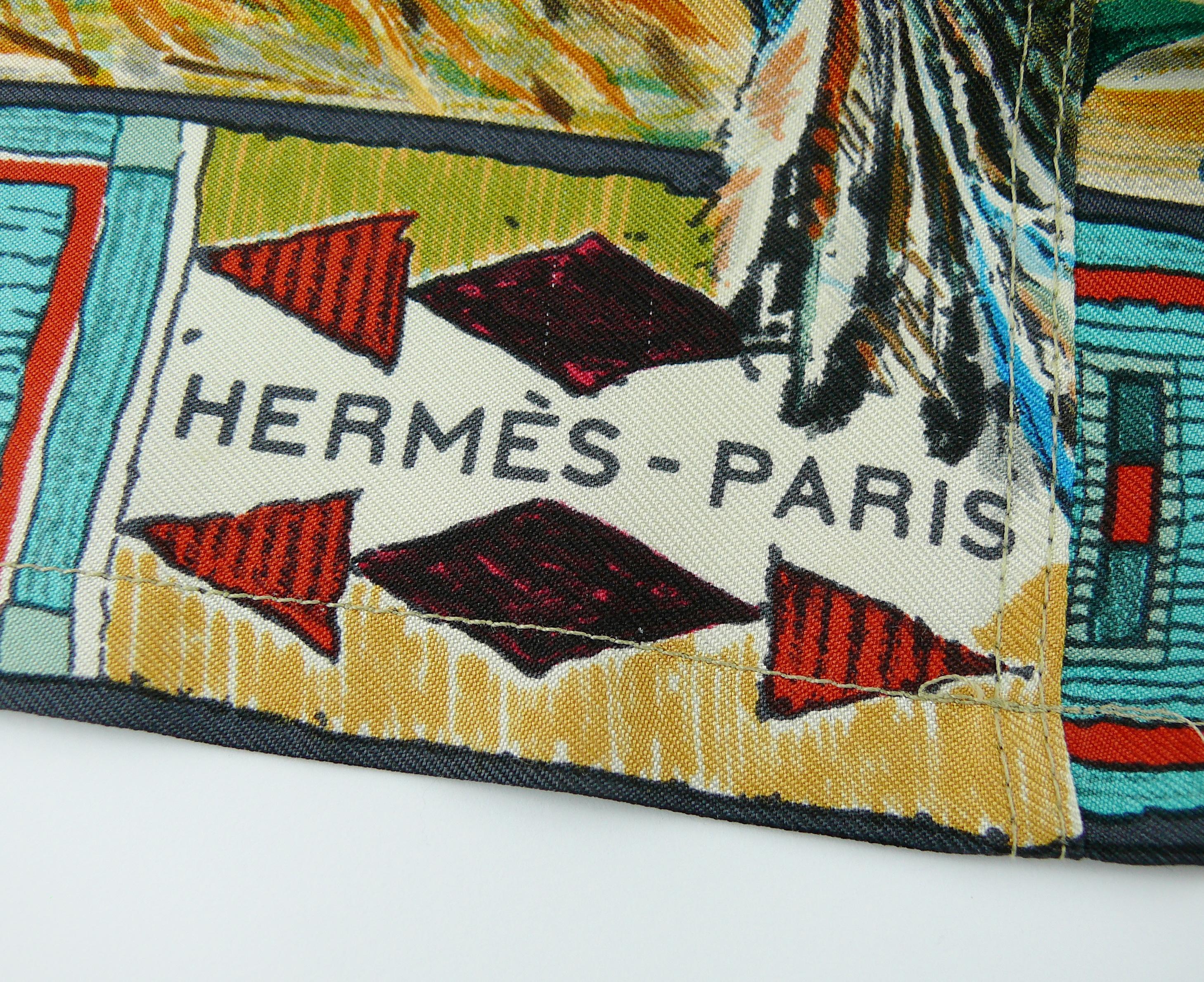 Hermes Vintage Native American Indian Shirt by Kermit Oliver en vente 9