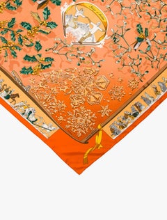 Hermes Vintage Neige D’Antan Silk Scarf, 2011