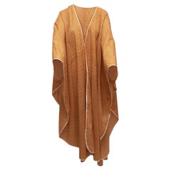 Hermes Orange & Multicolor Printed Cotton Robe