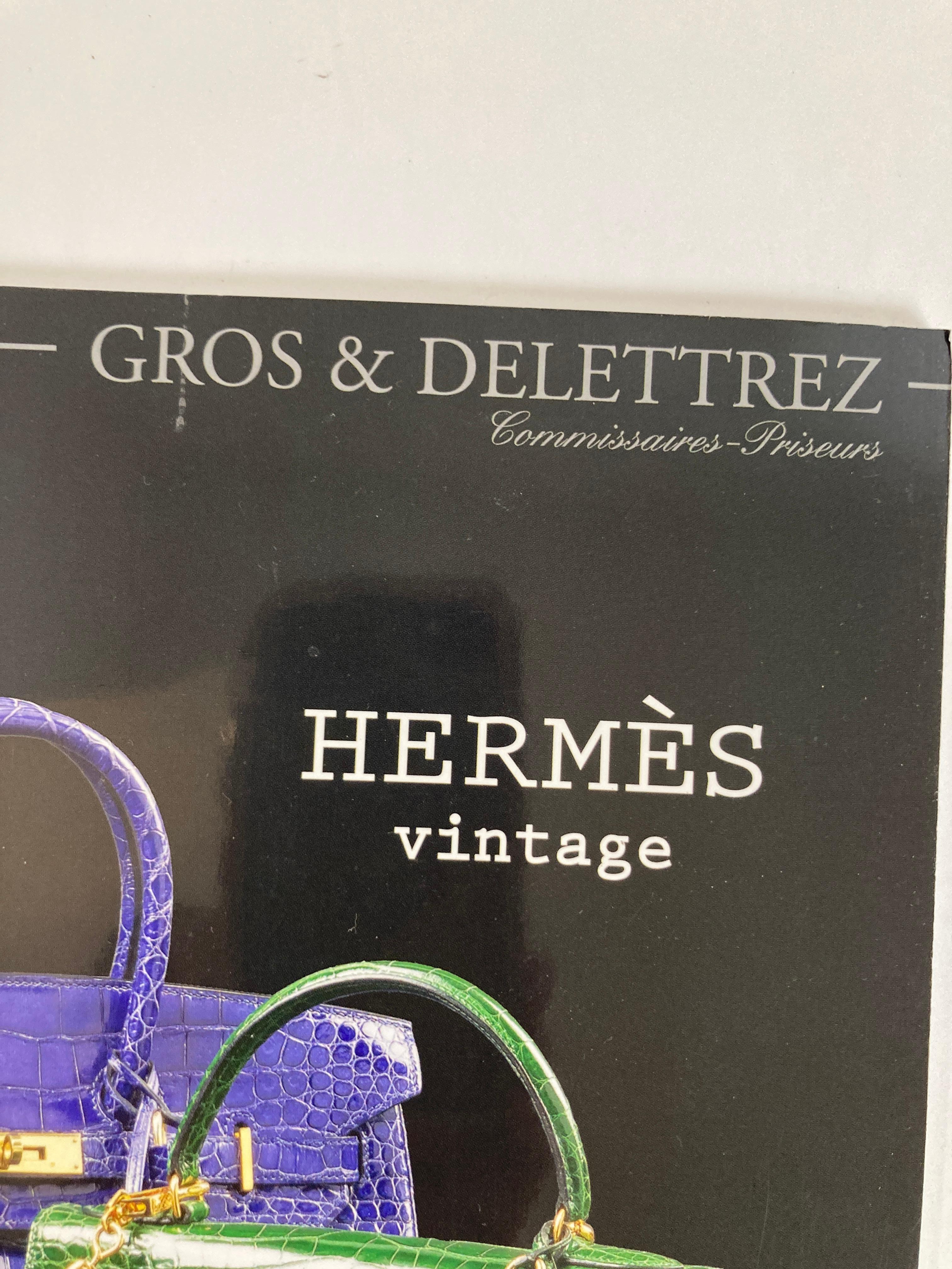 Hermes Vintage Paris Auction Catalog 2018 Published by Gros & Delettrez For Sale 2