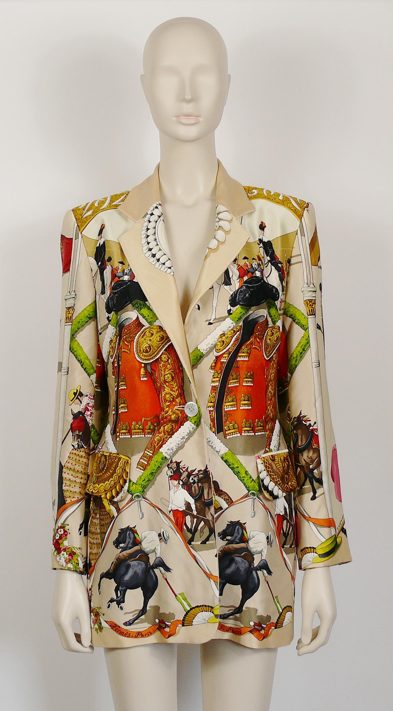 vintage silk jacket