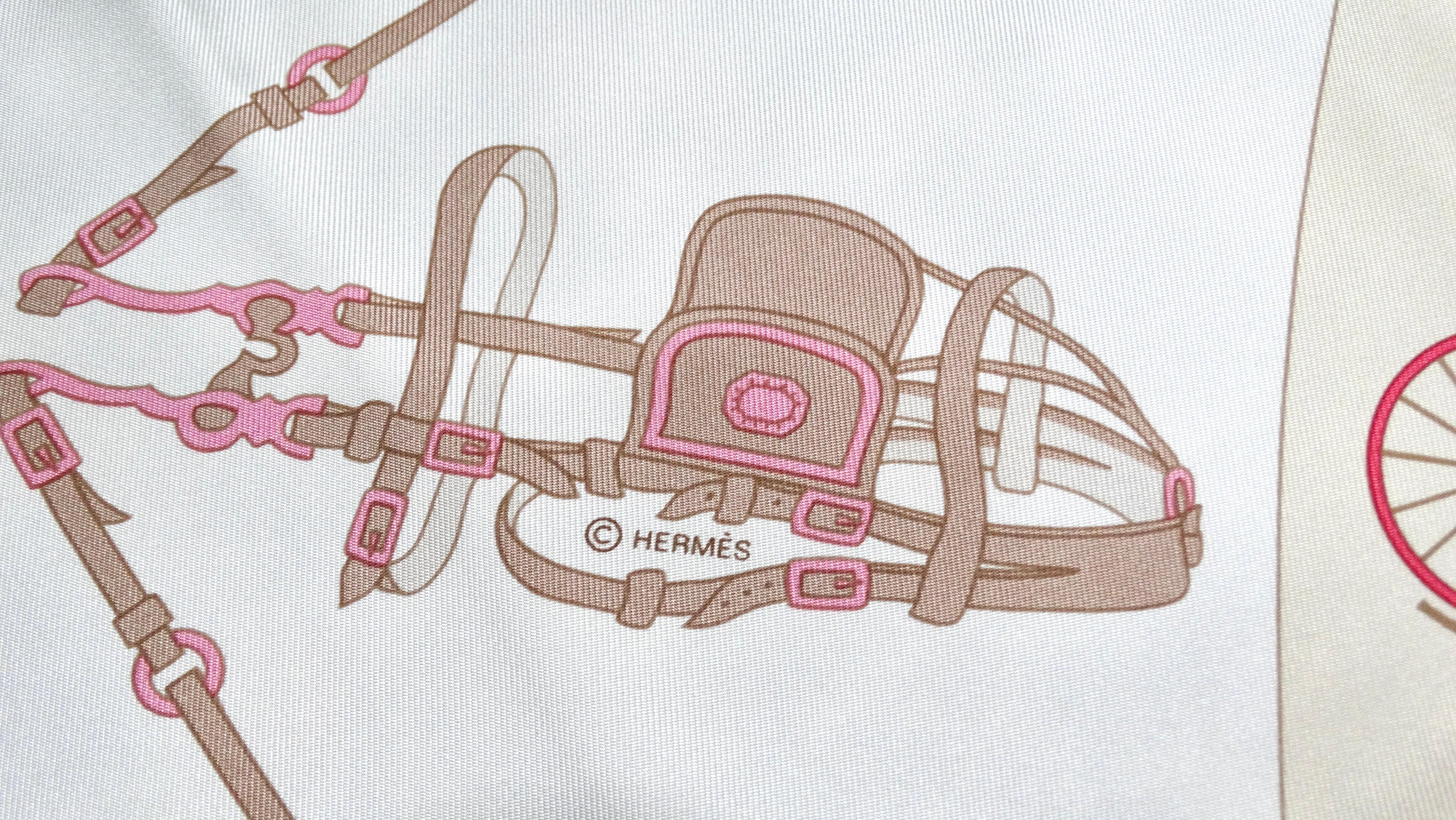 Foulard vintage Hermes 