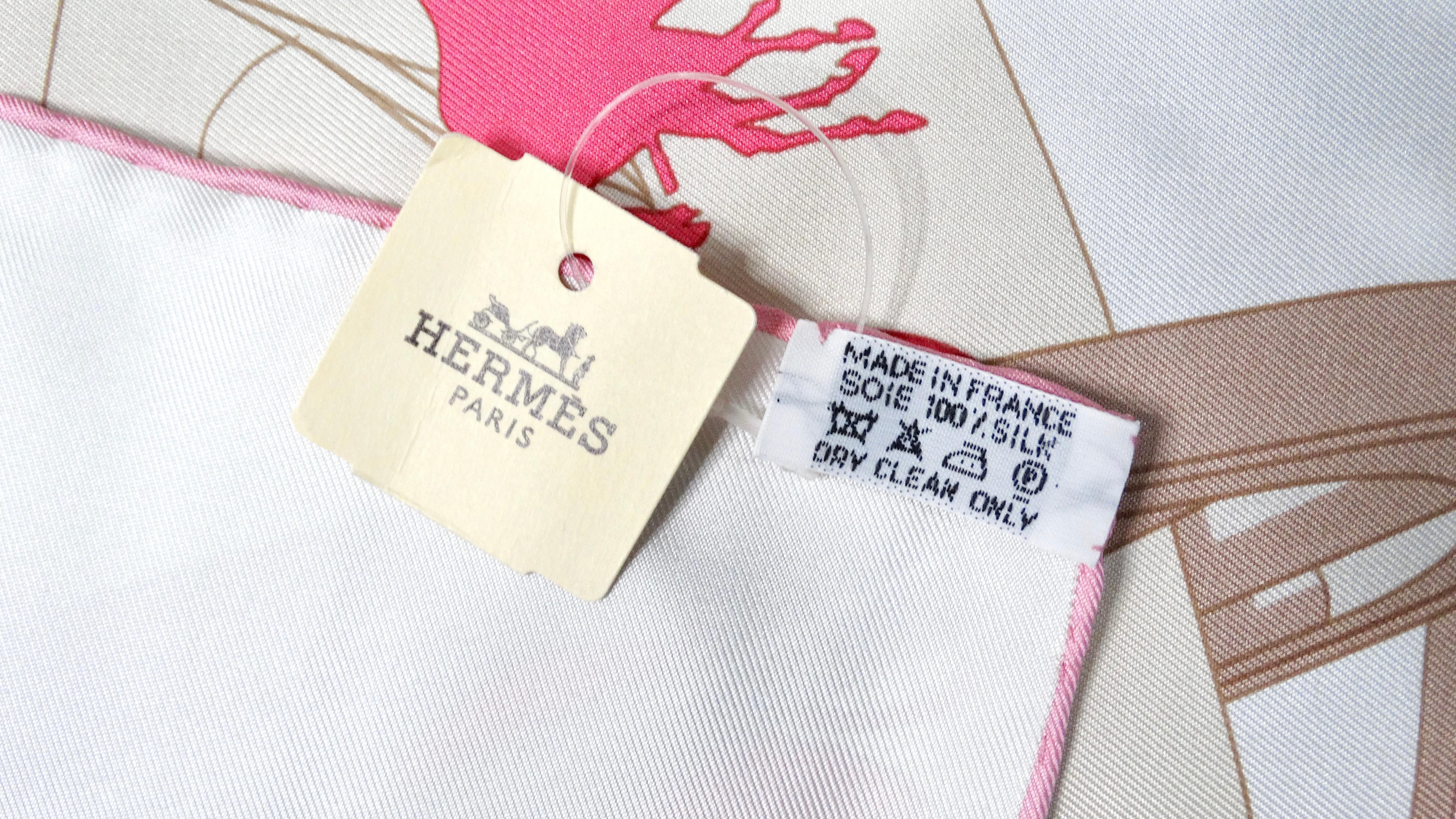 Foulard vintage Hermes 