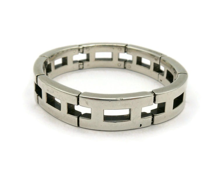 【特別送料無料！】 Rare Vintage HERMES Sterling Sale For Bracelet Link H Silver アクセサリー