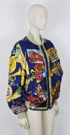 HERMÈS Vintage Reversible Bomber Jacket The Original New Orleans Creole Jazz