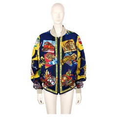 HERMÈS Vintage Reversible Bomber Jacket The Original New Orleans Creole Jazz