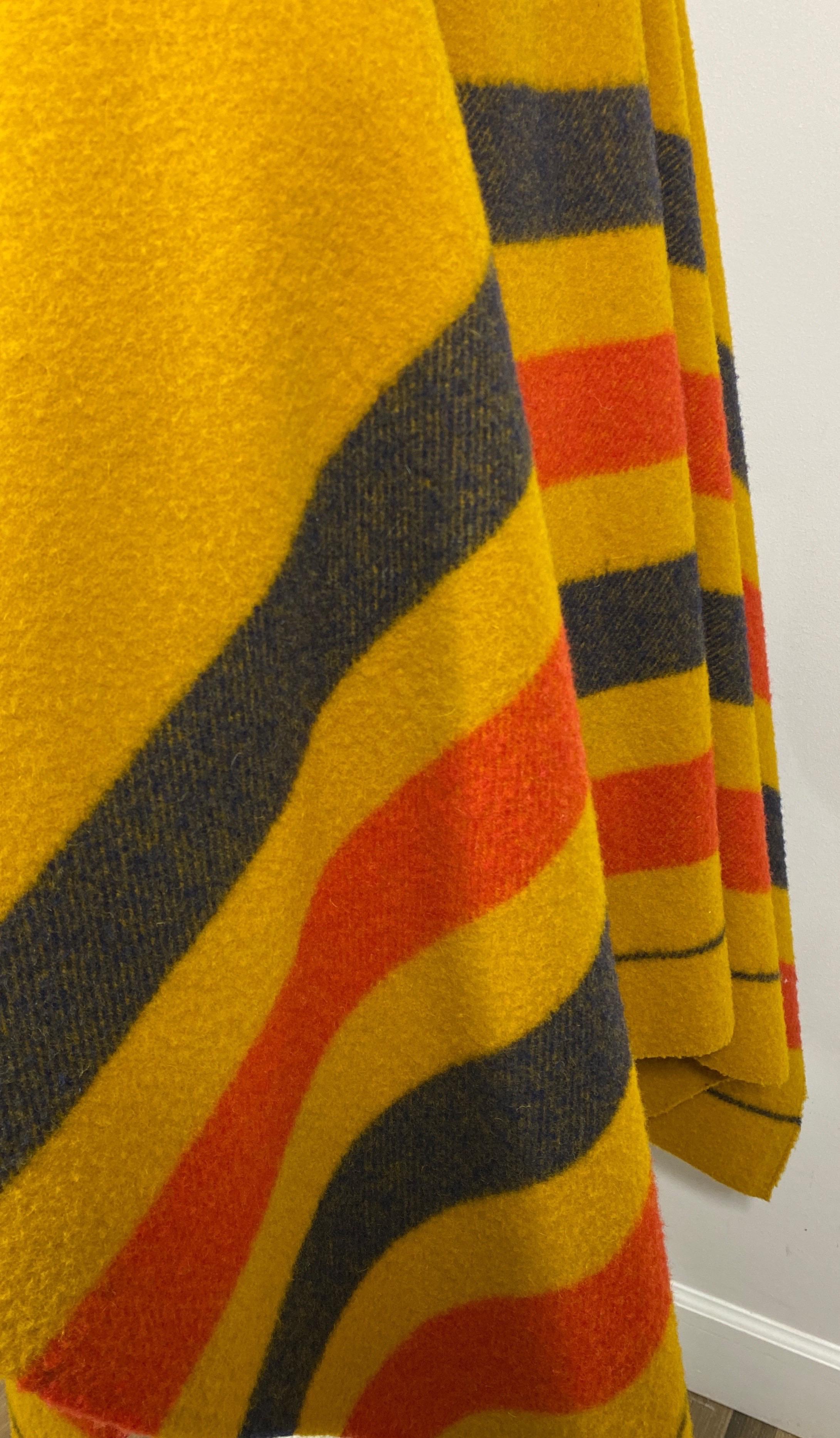 Hermes Vintage Rocabar Wool Large Poncho 9