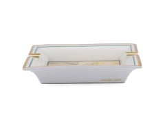 Hermès Vintage Sailing Ashtray Porcelain