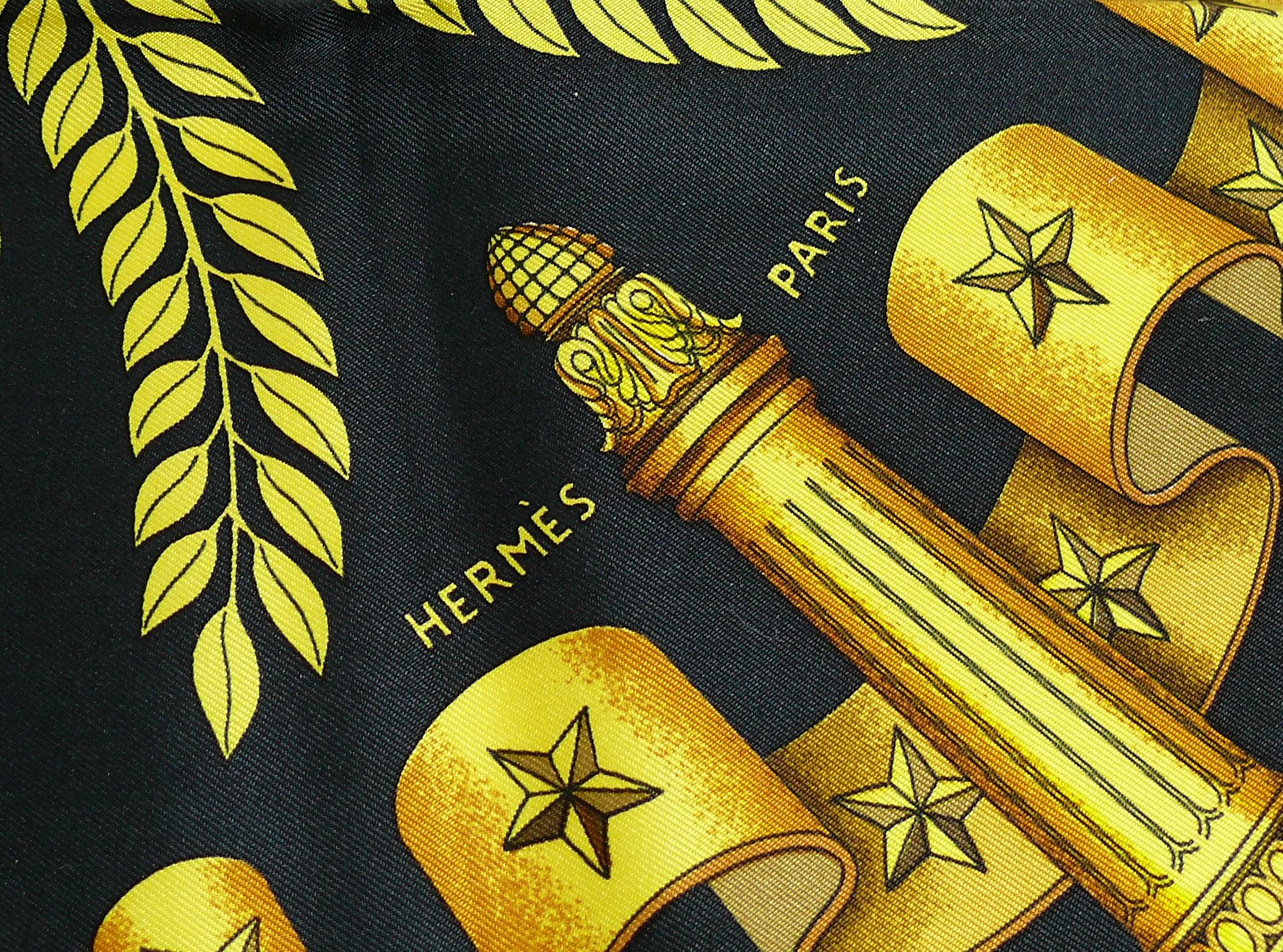 Hermes Vintage Silk Carre Scarf Liberty by Joachim Metz 3