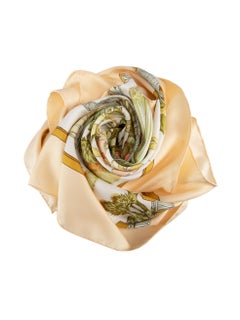 Hermès Vintage Silk Regina Leila Manchari Scarf 90