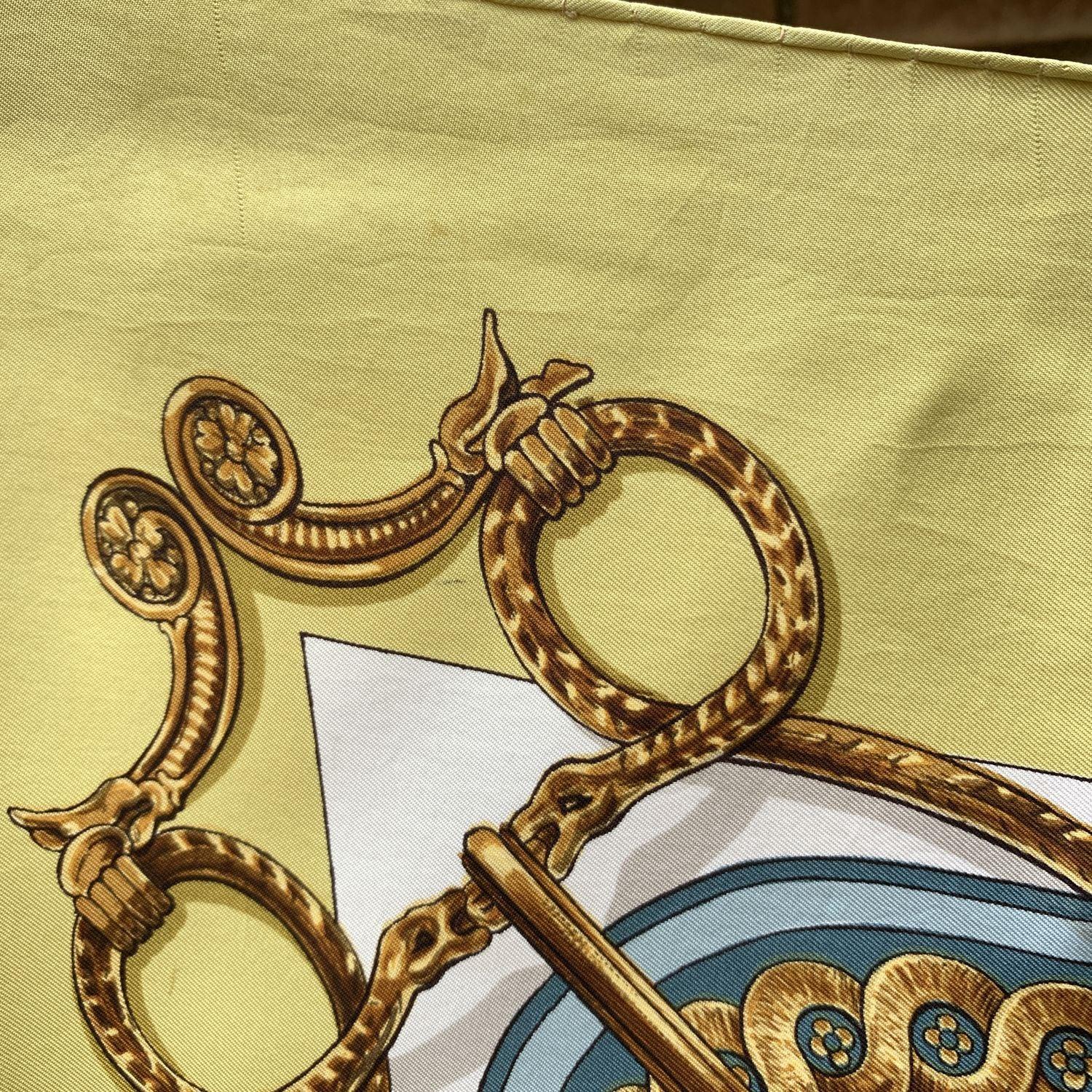 Hermes Vintage Silk Scarf Brides de Cour 1969 Françoise de la Perrière For Sale 1