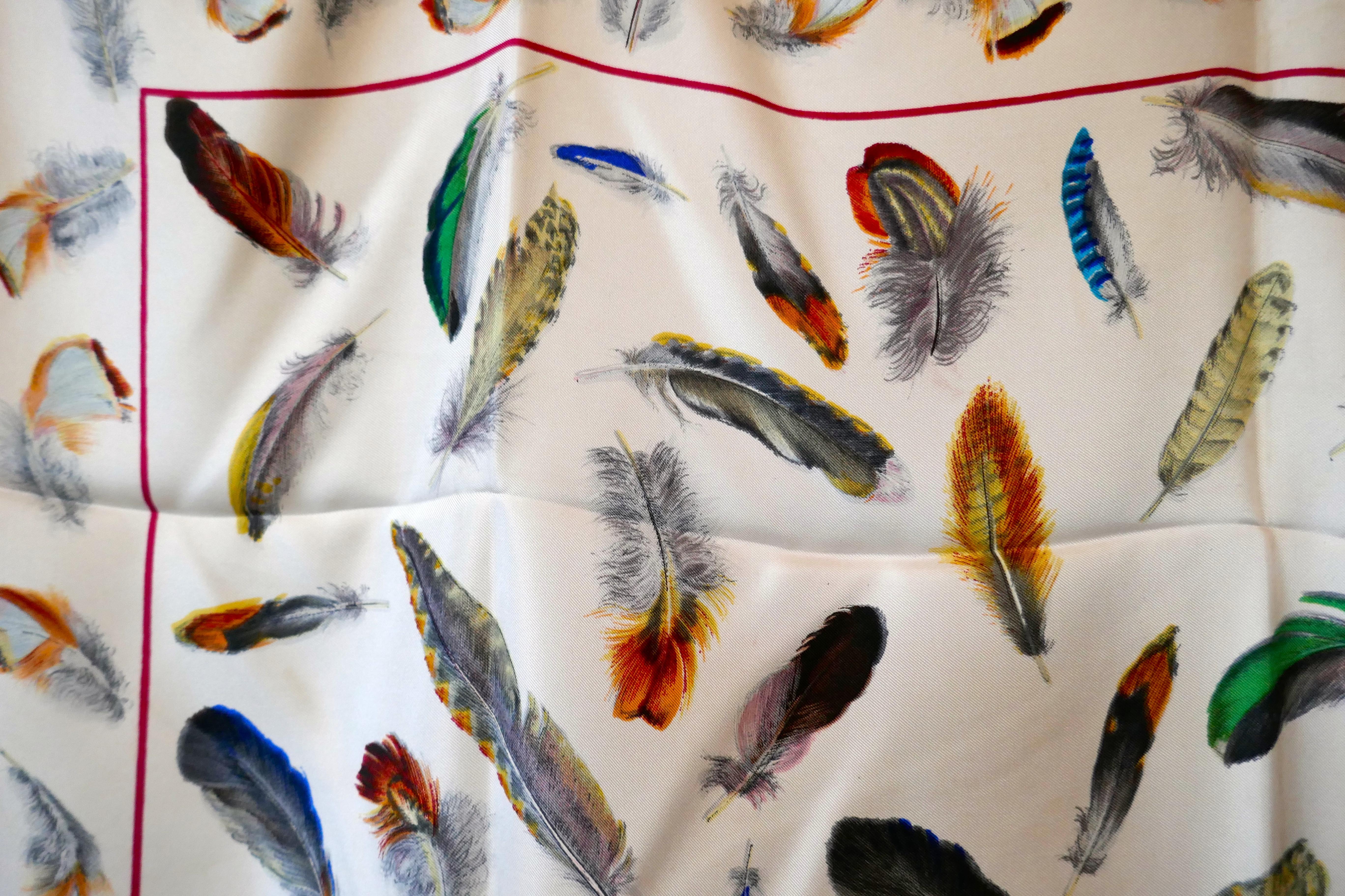 plumes en fete scarf