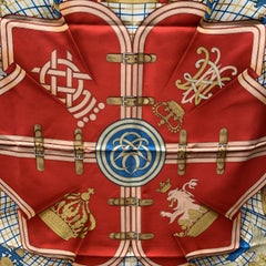 Hermes Vintage Silk Scarf Grande Tenue 1993 Henry D'Origny