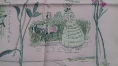 Hermès Vintage Silk Scarf La Comtesse de Segur Philippe Dumas 1982 2A 35' Rare