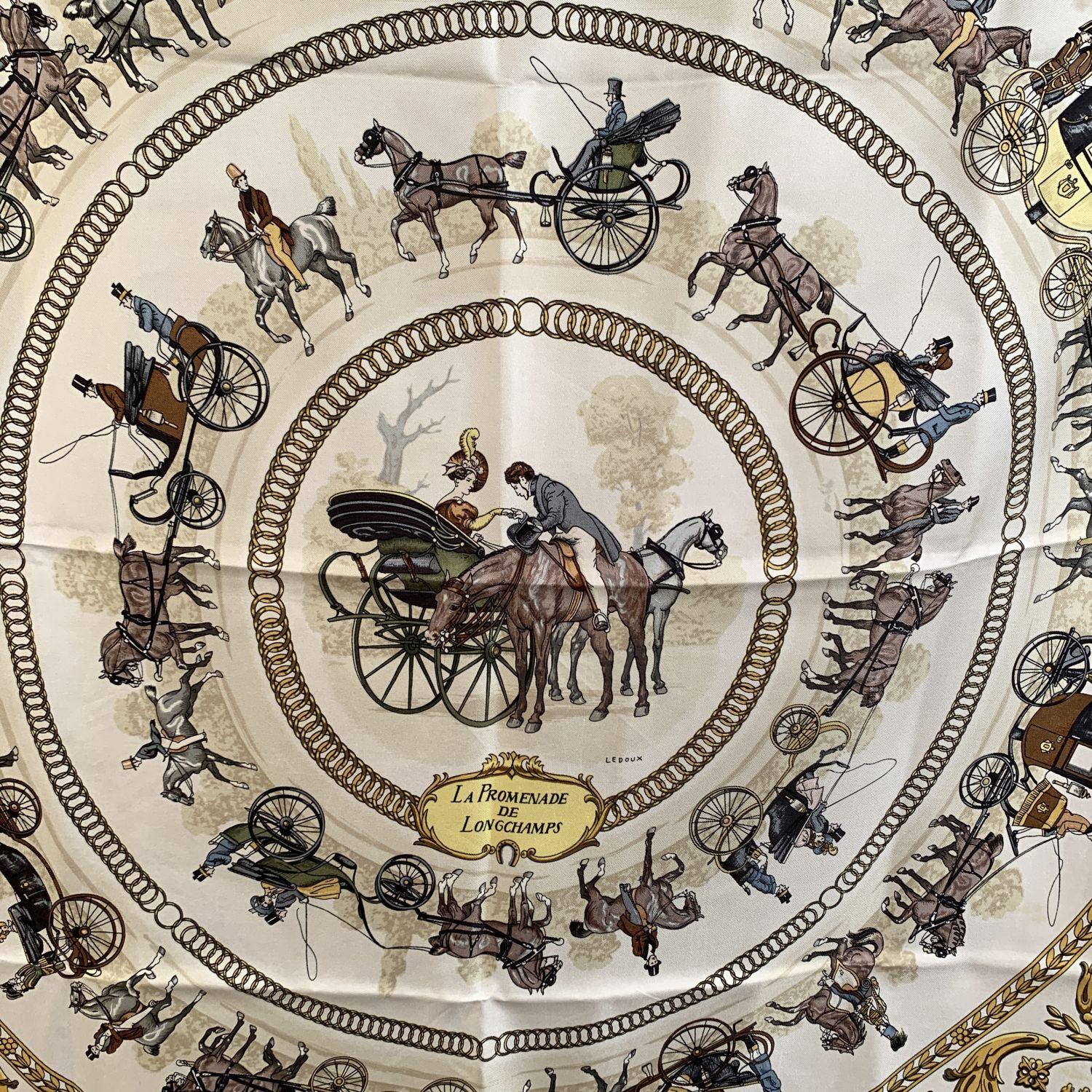 hermes la promenade de longchamps scarf