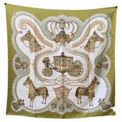 Hermes Vintage Silk Scarf Paperoles 2000 Claudia Stuhlhofer Mayr