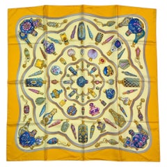 Hermes Vintage Silk Scarf Qu Importe le Flacon 1988 Catherine Baschet