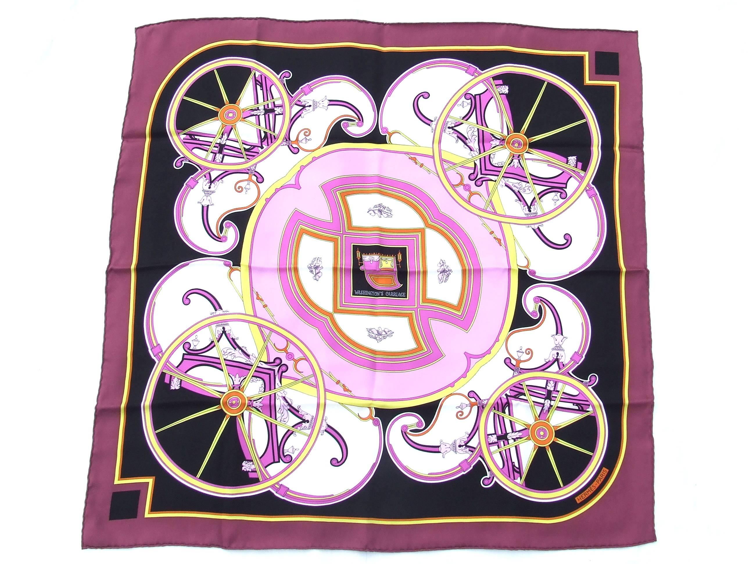 Beautiful Authentic Hermes Scarf 

Pattern: 