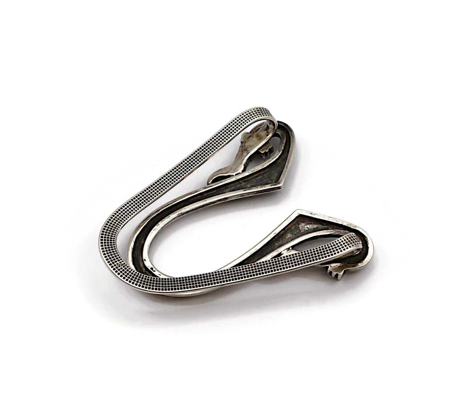 HERMES Vintage Silver Money Clip 1