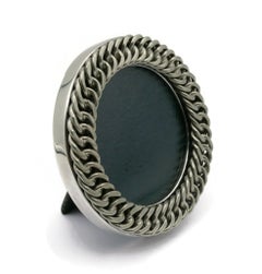 HERMES Vintage Silver Plate Chain Link Photograph Frame