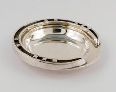 Hermes Vintage Silver Plated Horseshoe Dish