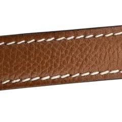 Hermes Vintage Tan Leather Shoulder Strap for Kelly Bag 33 cm