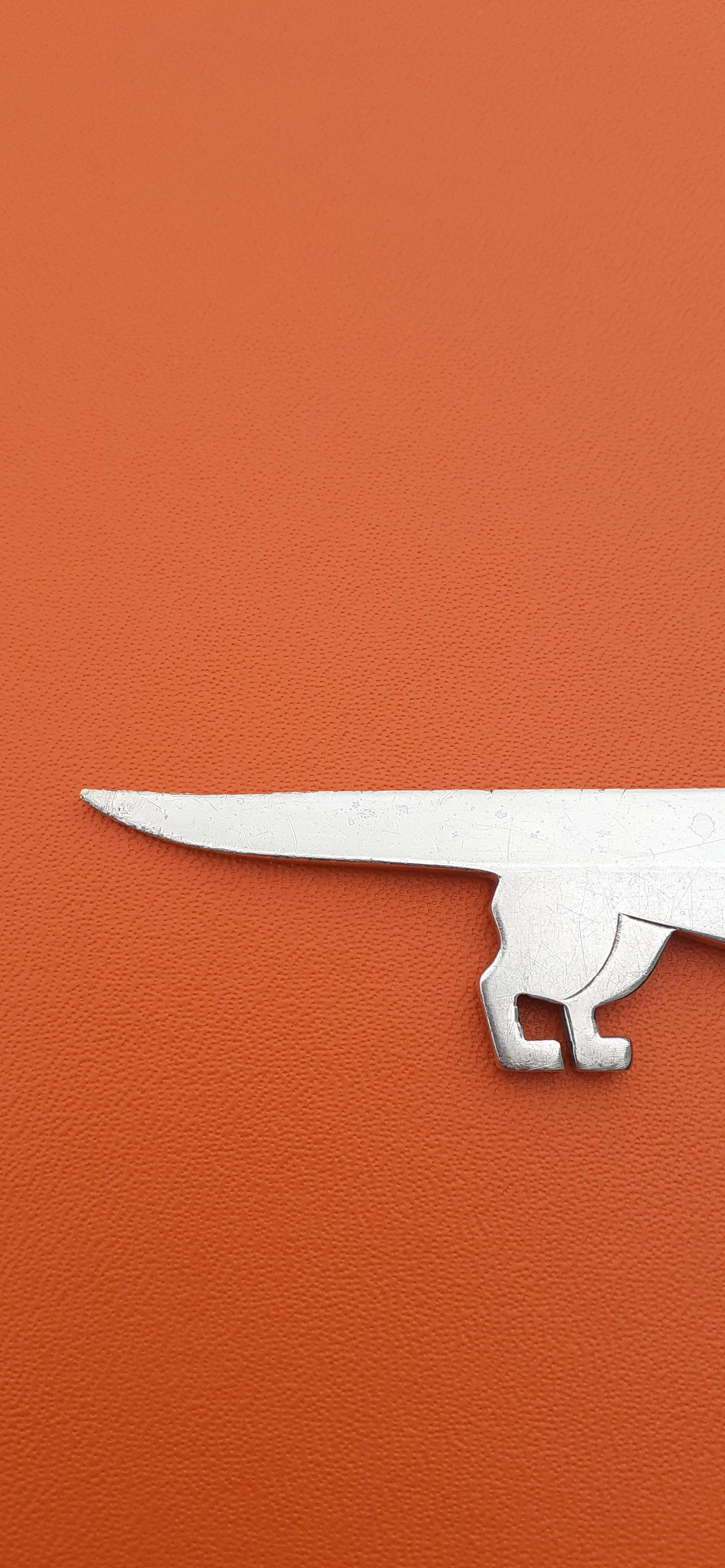 Ouvre-lettres Hermès Vintage Teckel Teckel en forme de chien par Ravinet d'Enfert Unisexe en vente
