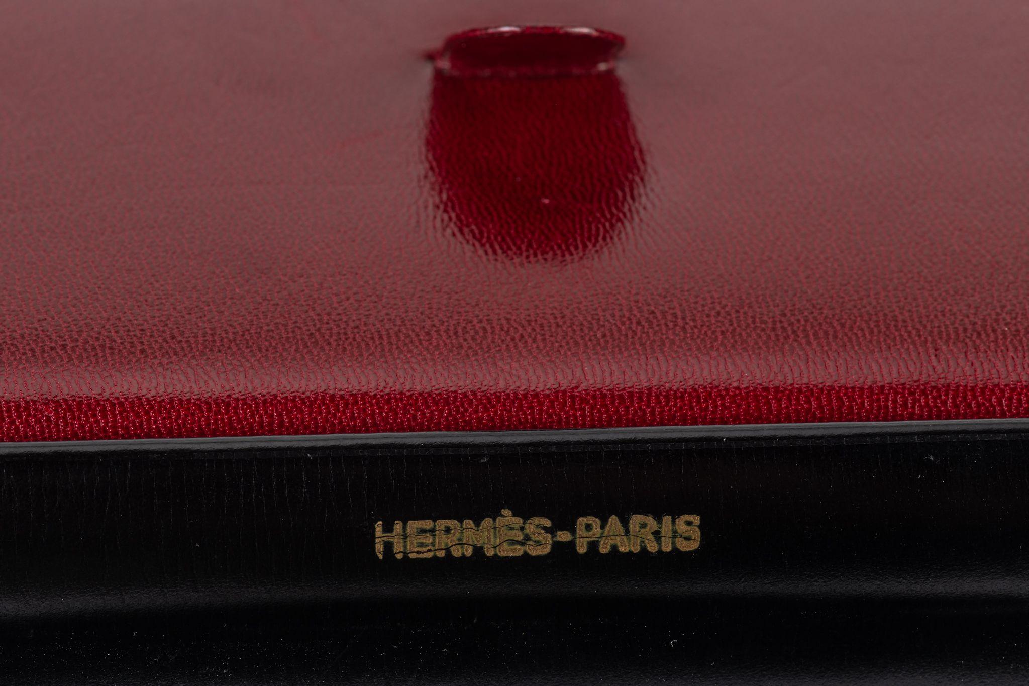 Vanity Case Vintage d'Hermès en Bourgogne en vente 6