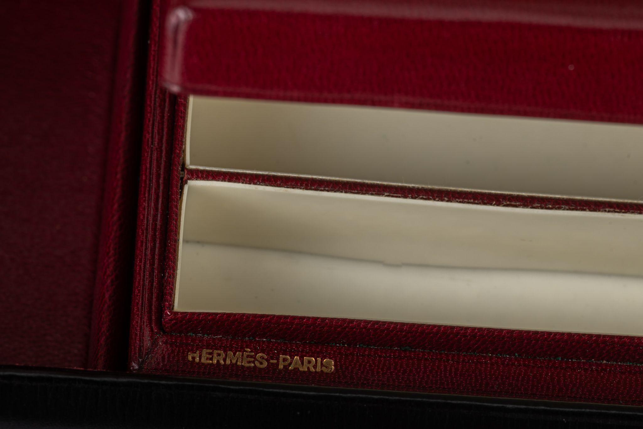 Vanity Case Vintage d'Hermès en Bourgogne en vente 8