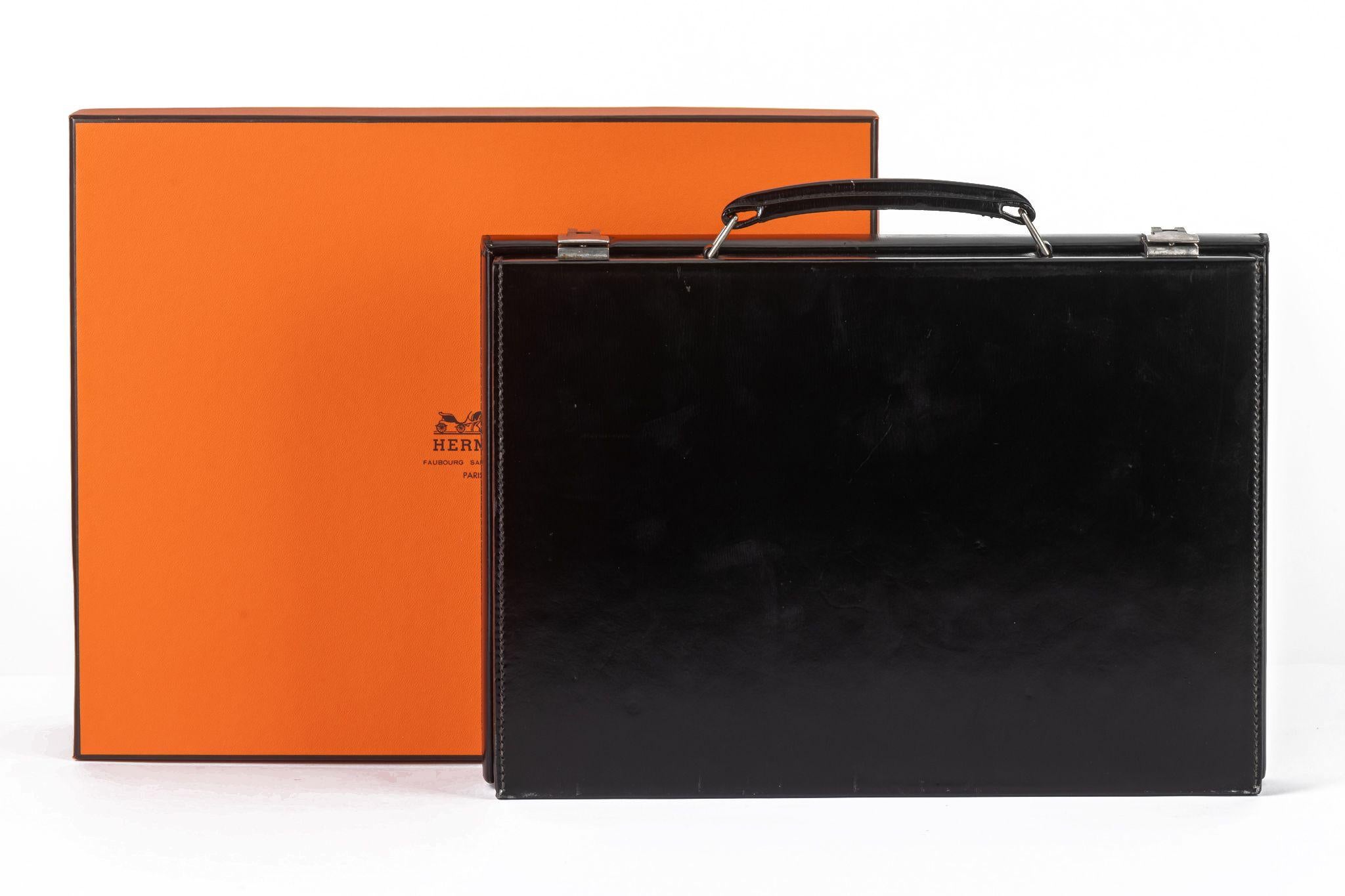 Vanity Case Vintage d'Hermès en Bourgogne en vente 10