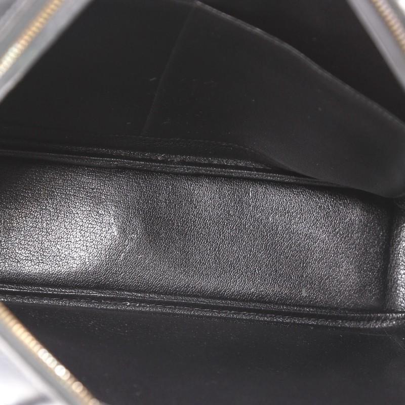 Hermes Vintage Zip Around Briefcase Box Calf Medium 1