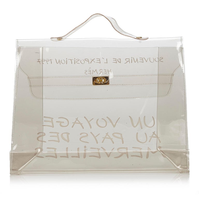 Hermes Vinyl Kelly Handbag For Sale at 1stDibs hermes vinyl kelly bag