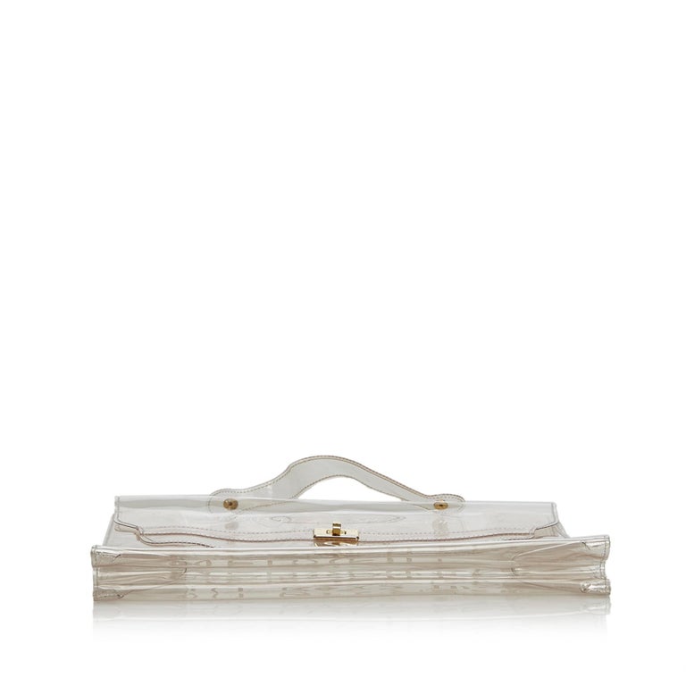 Hermes Vinyl Kelly Handbag For Sale at 1stDibs hermes vinyl kelly bag