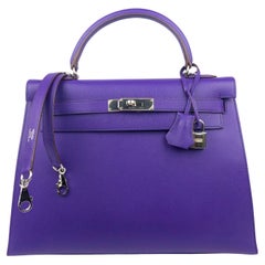 Hermes Kelly 32 Berlin Rouge Piment BNIB - Vintage Lux