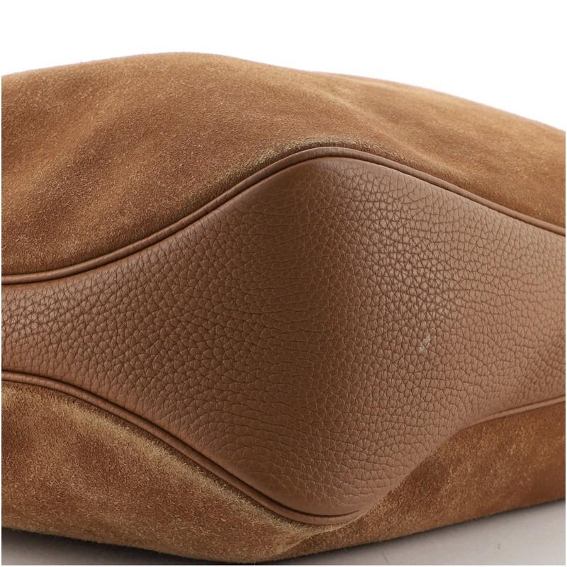 Women's or Men's Hermes Virevolte Bag Doblis Suede with Clemence 24