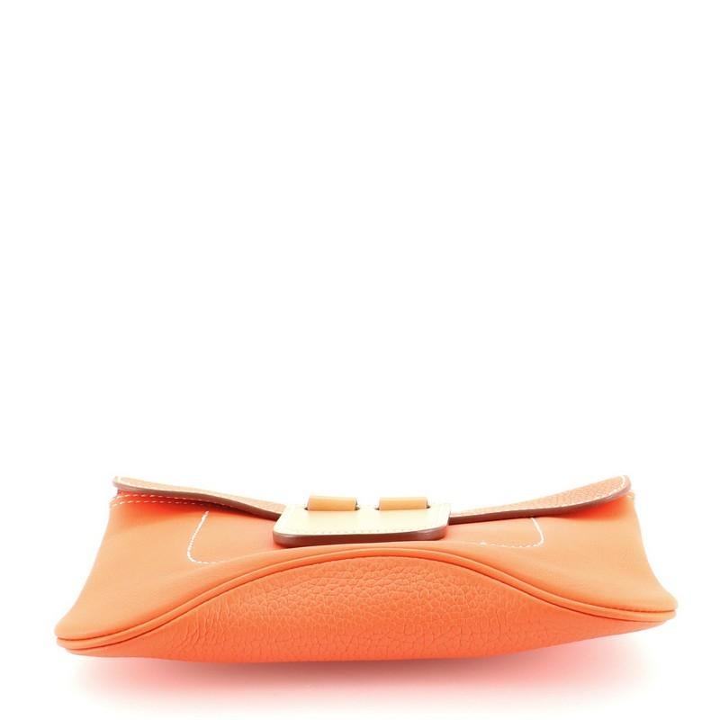 Women's or Men's Hermes Virevolte Clutch Swift with Clemence and Vache Hunter 21