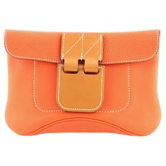 Hermes Virevolte Clutch Swift with Clemence and Vache Hunter 21