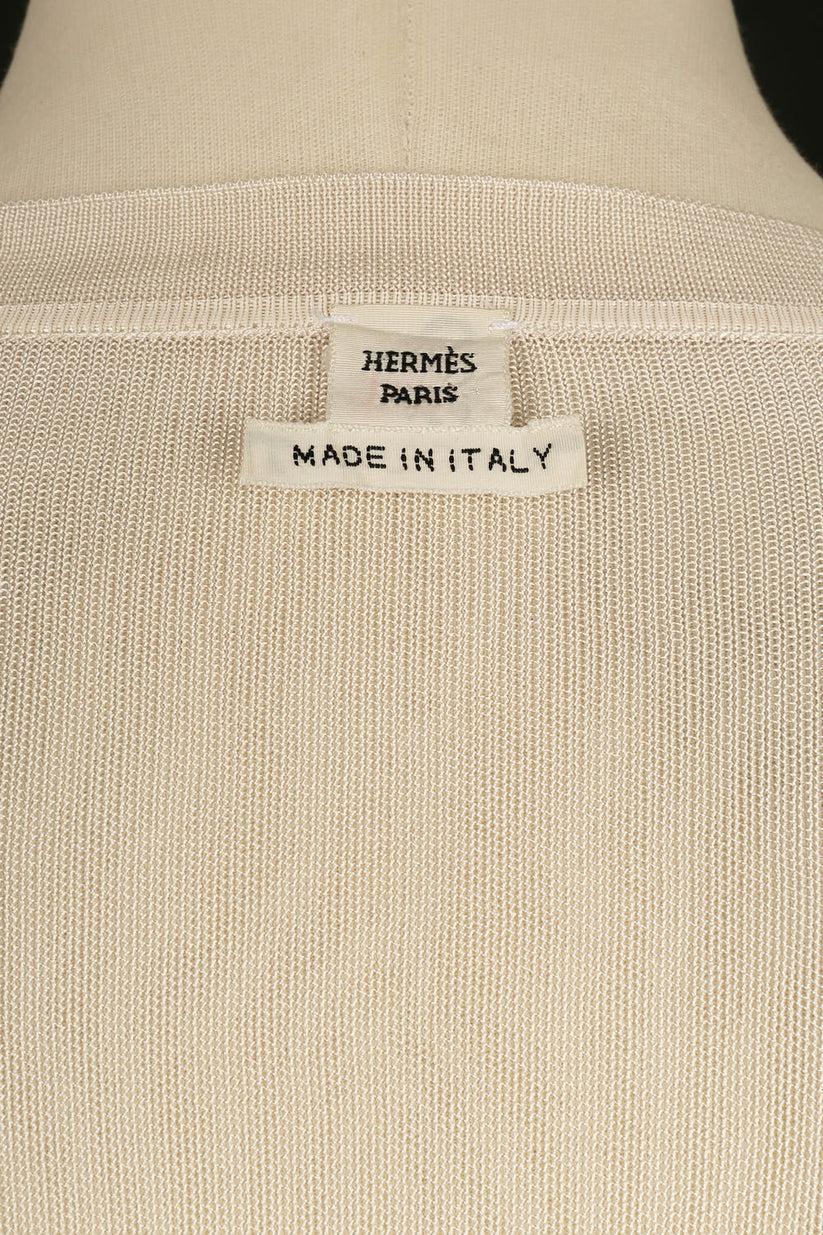 Hermes Viscose Cardigan/ Vest For Sale 2